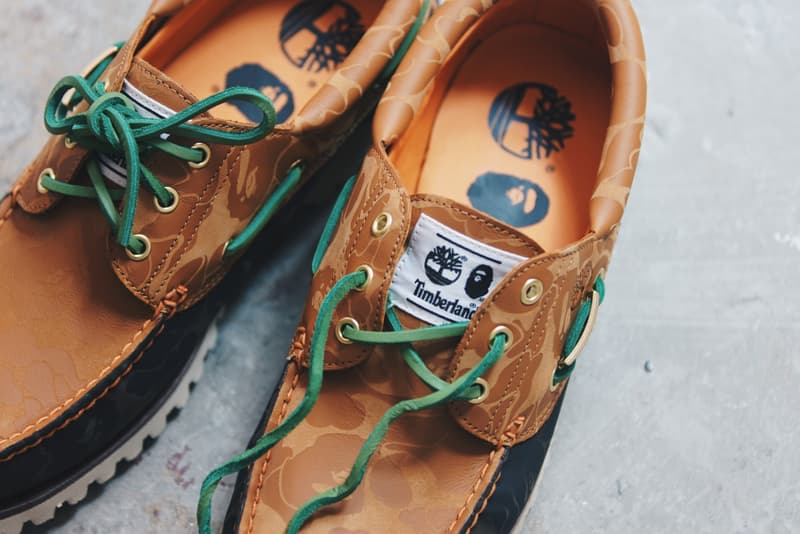 率先近賞 BAPE® x Timberland 3-Eye Lug Handsewn 聯名鞋款