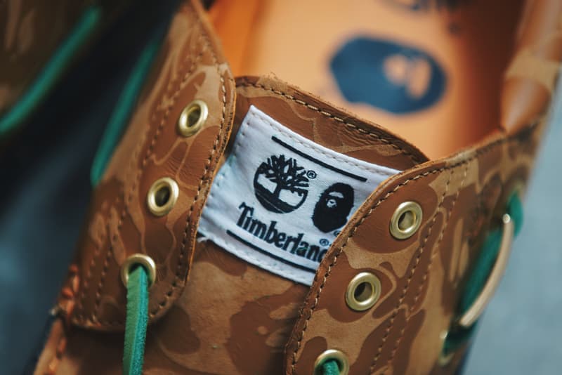 率先近賞 BAPE® x Timberland 3-Eye Lug Handsewn 聯名鞋款