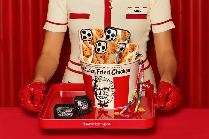 吮指回味！CASETiFY 攜手肯德基 KFC 打造全新聯乘配件系列