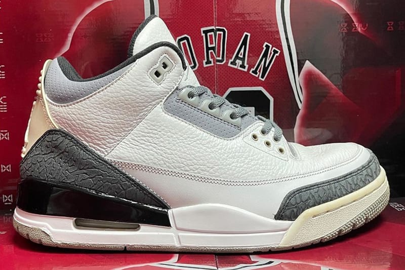 Eminem x Air Jordan 3 從未曝光 2012 年聯乘 Sample 鞋款