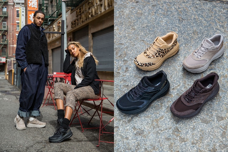 Engineered Garments x HOKA ONE ONE 全新联乘鞋款 Bondi L 正式亮相