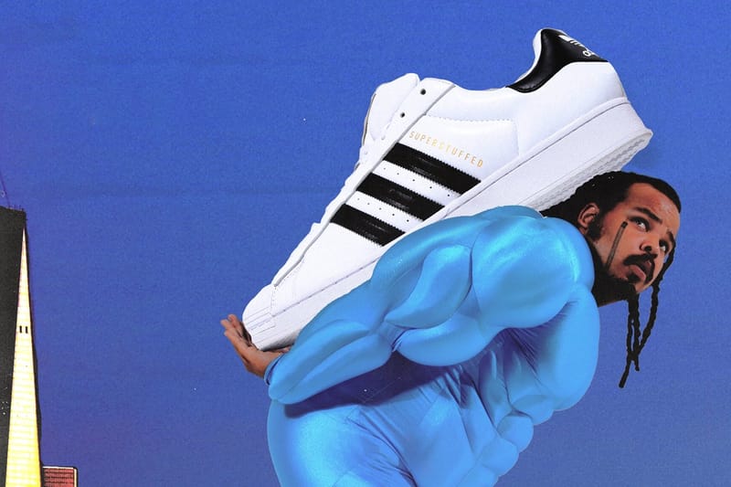 Kerwin Frost x adidas Orginals 最新「Superstuffed」聯乘鞋款即將登場