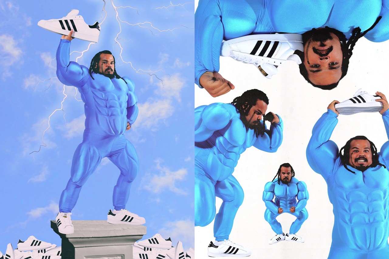 Kerwin Frost x adidas Orginals 最新「Superstuffed」聯乘鞋款即將登場