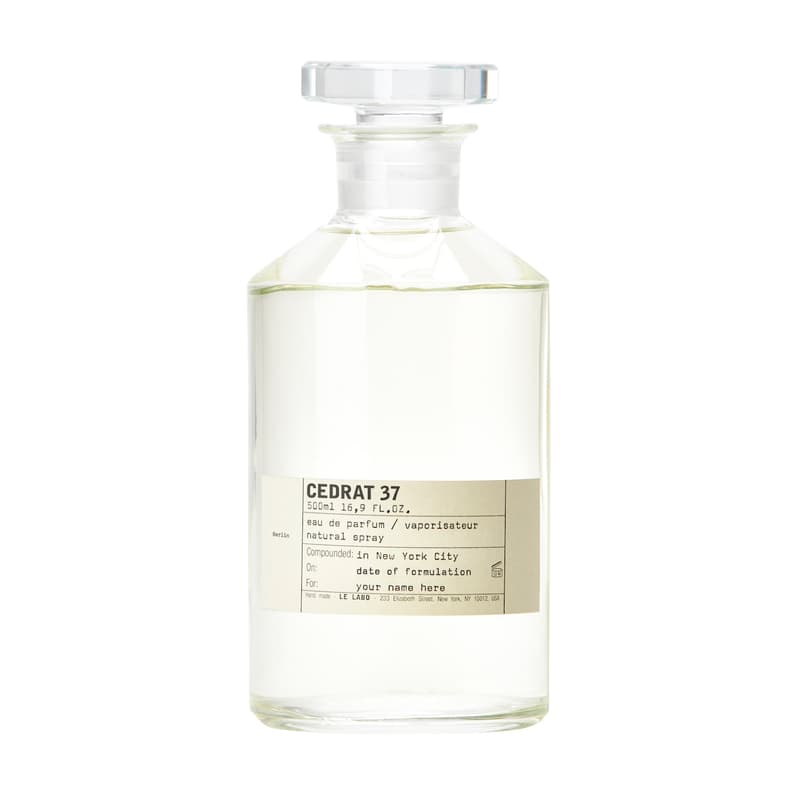 LE LABO 正式推出柏林城市限定香水「CEDRAT 37」