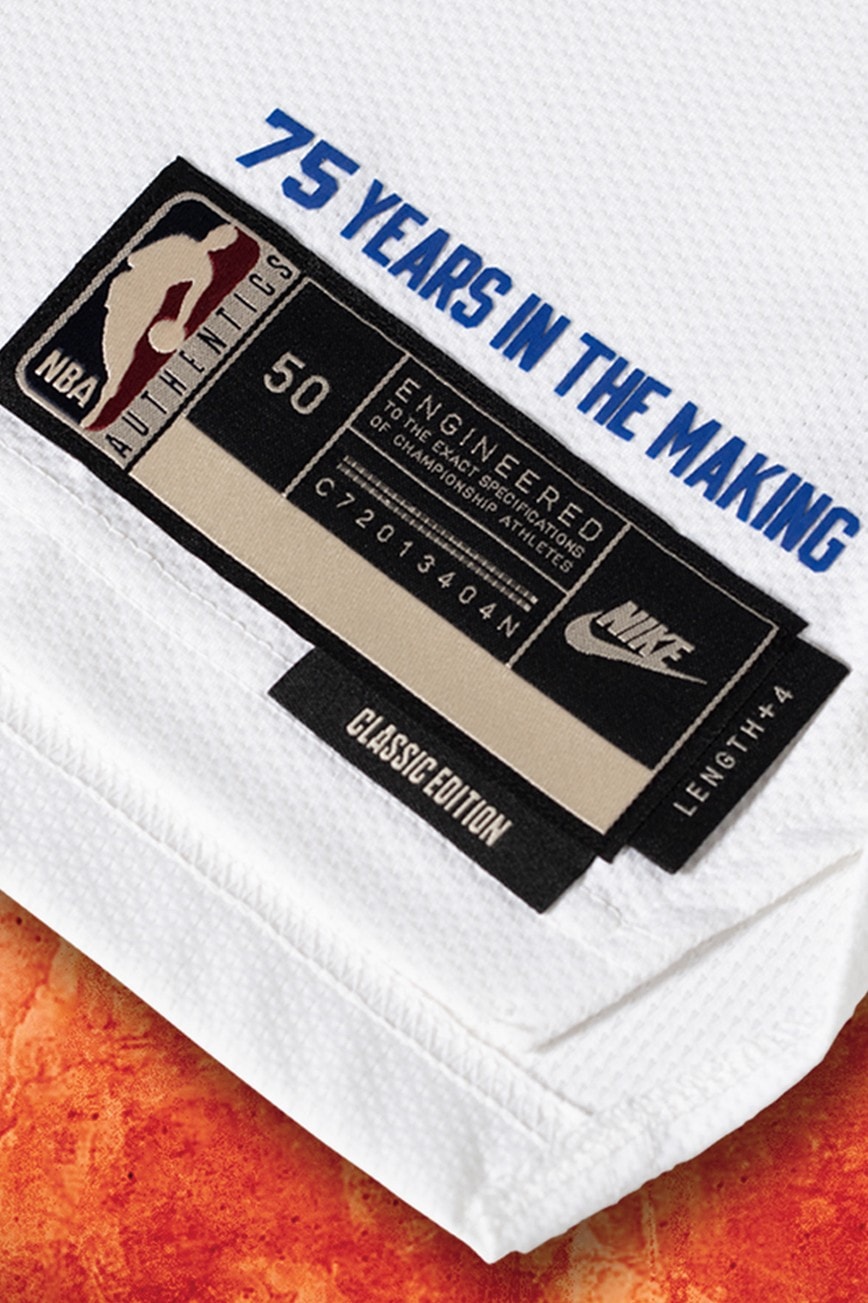 Nike 推出三款 NBA 75 周年別注系列球衣