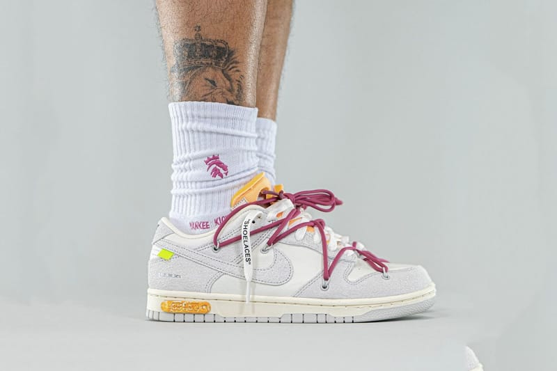 率先近賞 Off-White™ x Nike Dunk Low「The 50」編號 #35 上腳圖輯