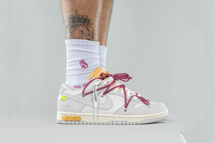 率先近賞 Off-White™ x Nike Dunk Low「The 50」編號 #35 上腳圖輯