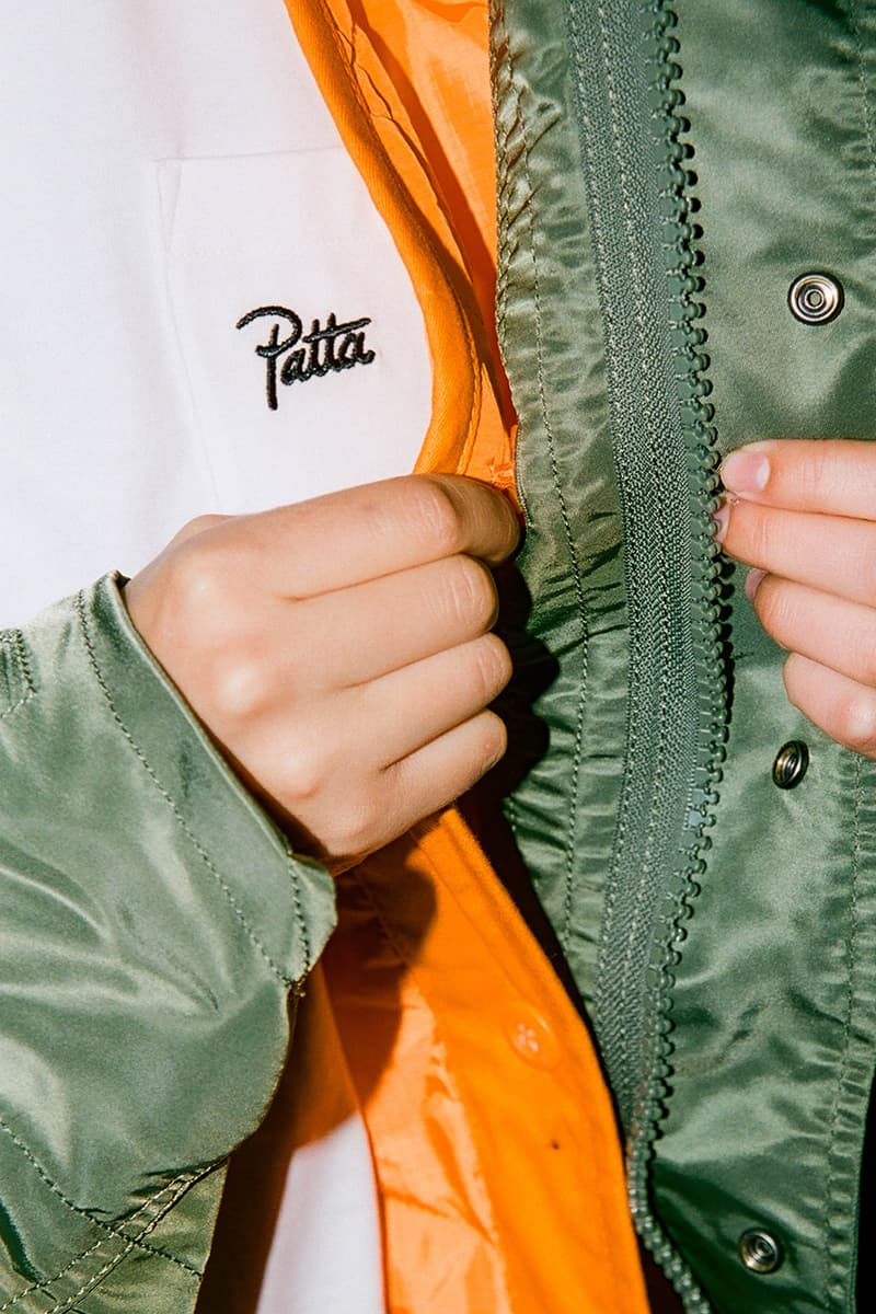 Patta 携手 Alpha Industries 打造全新联乘 M-65 Field Jacket