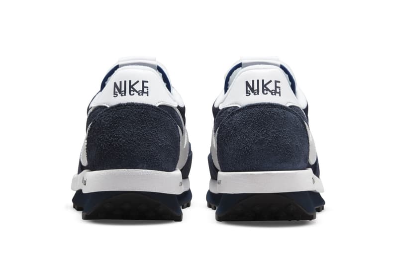 sacai x fragment design x Nike LDWaffle「 Blue Void」官方圖輯發佈