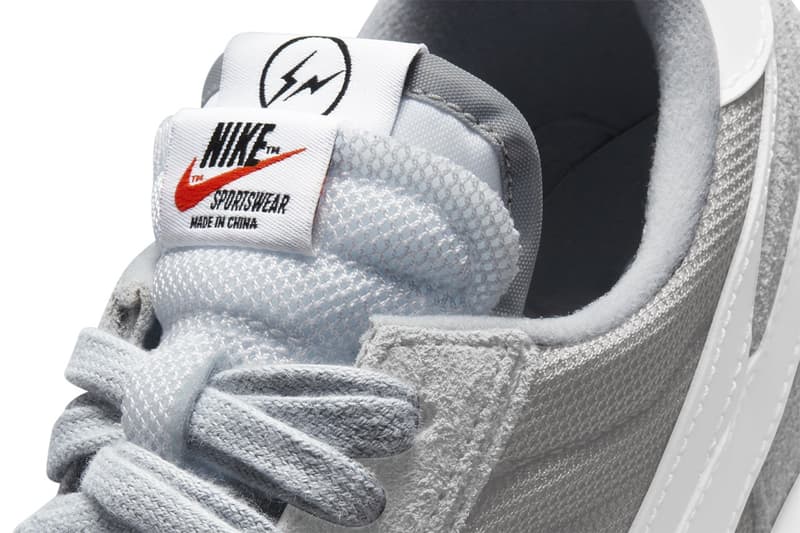 sacai x fragment design x Nike LDWaffle「Light Smoke Grey」官方圖輯發佈