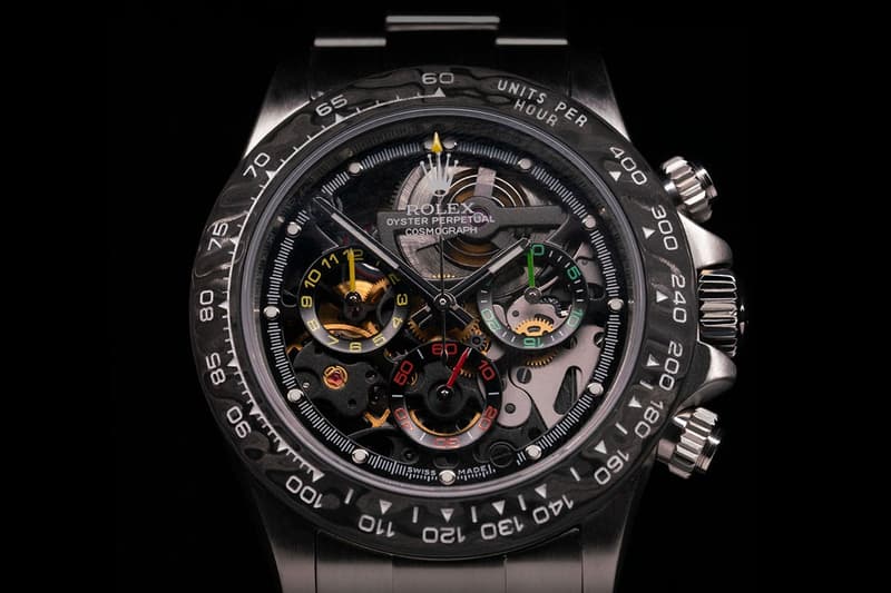 Skeleton Concept 打造全新 Rolex Daytona 鏤空錶盤定製腕錶