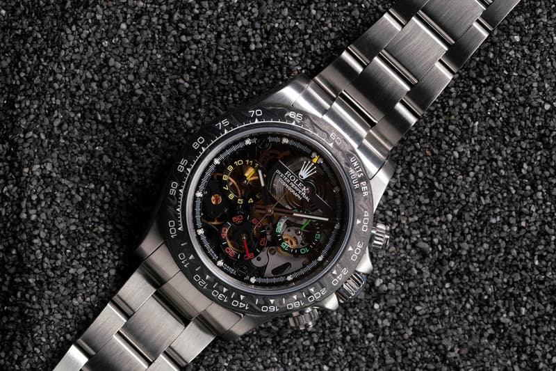 Skeleton Concept 打造全新 Rolex Daytona 鏤空錶盤定製腕錶