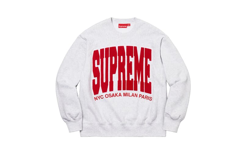 Supreme 2021 秋冬卫衣系列