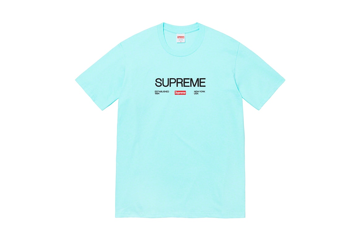 Supreme 2021 秋冬 T-Shirt 系列