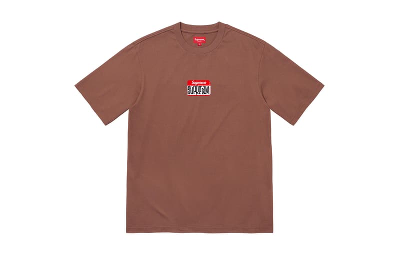 Supreme 2021 秋冬上衣系列