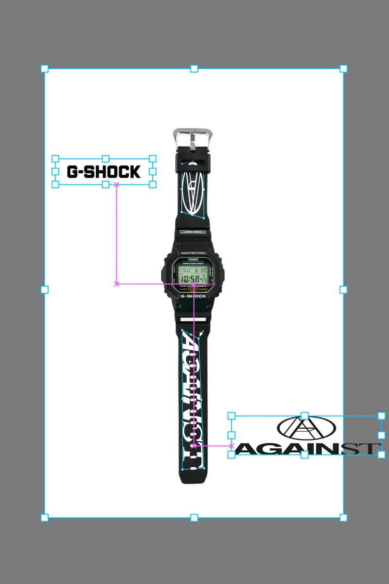 Against Lab 携手 G-shock 推出 限量表款