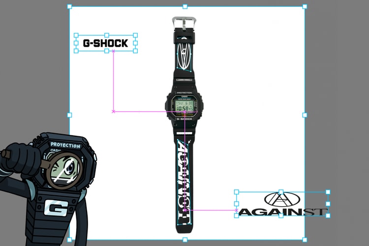 Against Lab x G-shock 推出「Against_Lab_working_file.ai 」限量表款