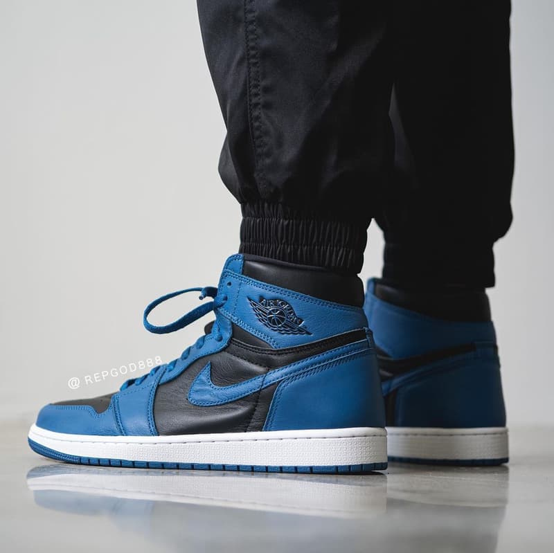 Air Jordan 1 High OG 最新配色「Dark Marina Blue」上腳圖輯曝光