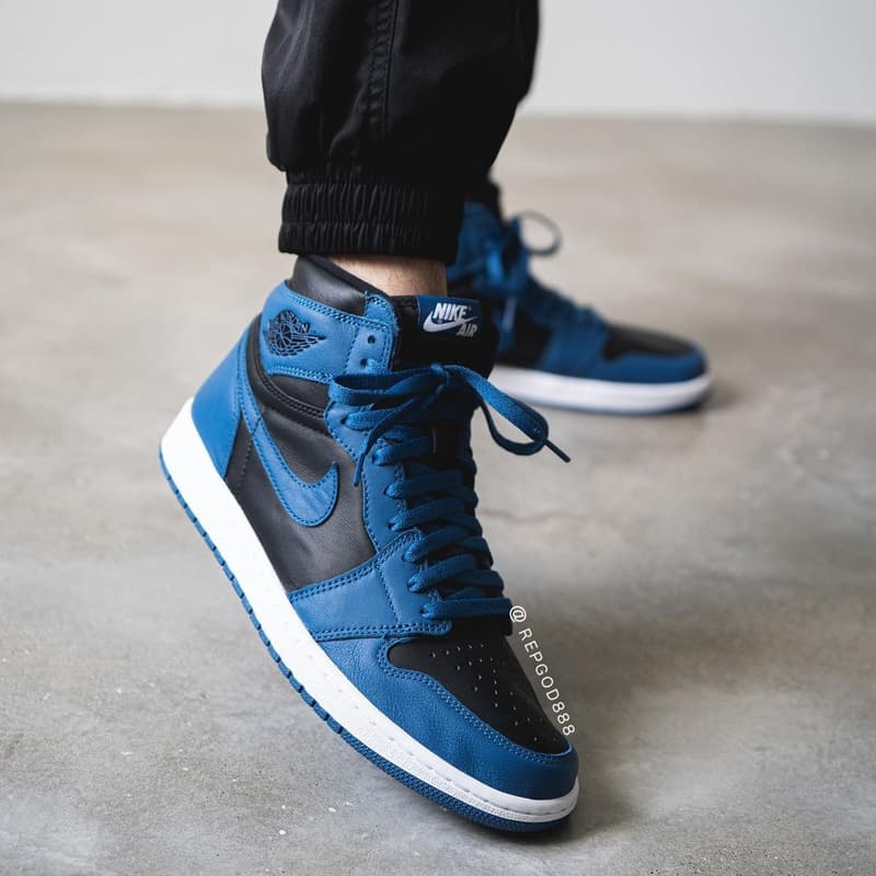 Air Jordan 1 High OG 最新配色「Dark Marina Blue」上腳圖輯曝光