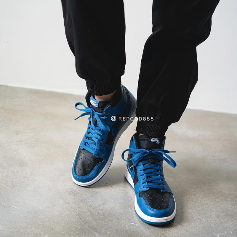 Air Jordan 1 High OG 最新配色「Dark Marina Blue」上腳圖輯曝光