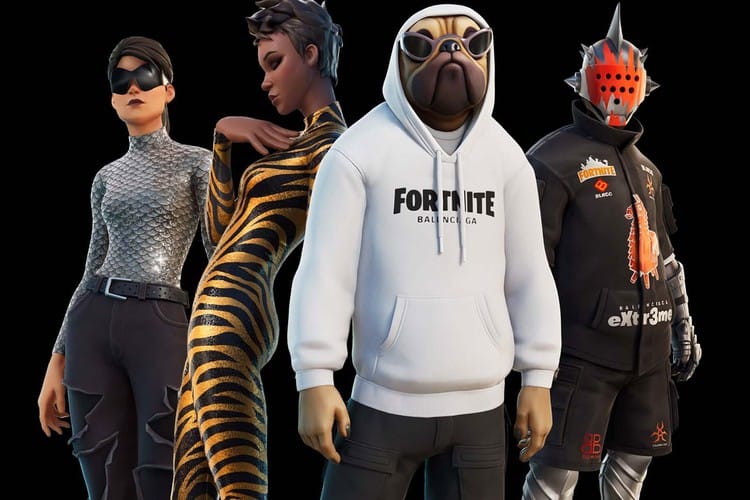 Balenciaga 攜手 Fortnite 打造最新跨界聯名周邊系列