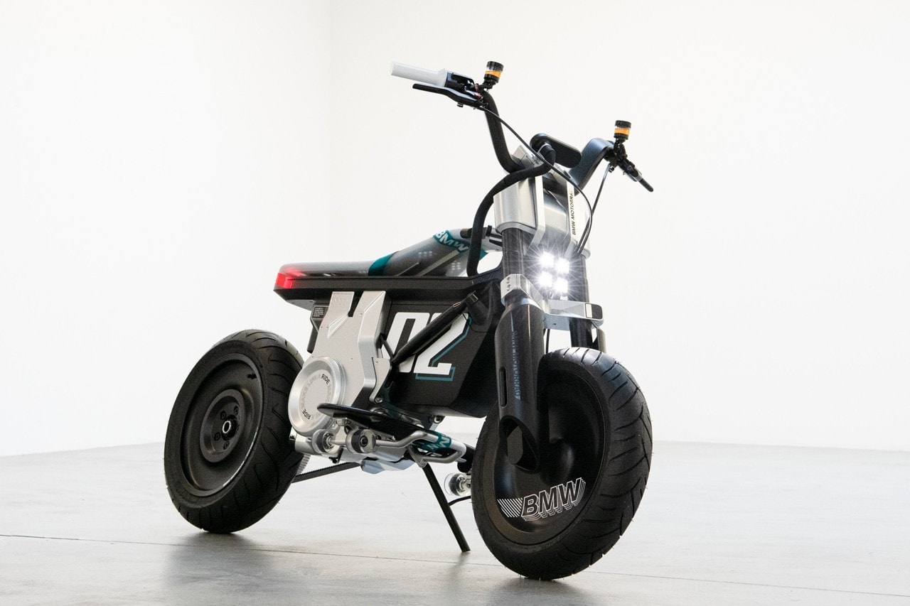 BMW Motorrad 發表全新電能機車 Concept CE 02