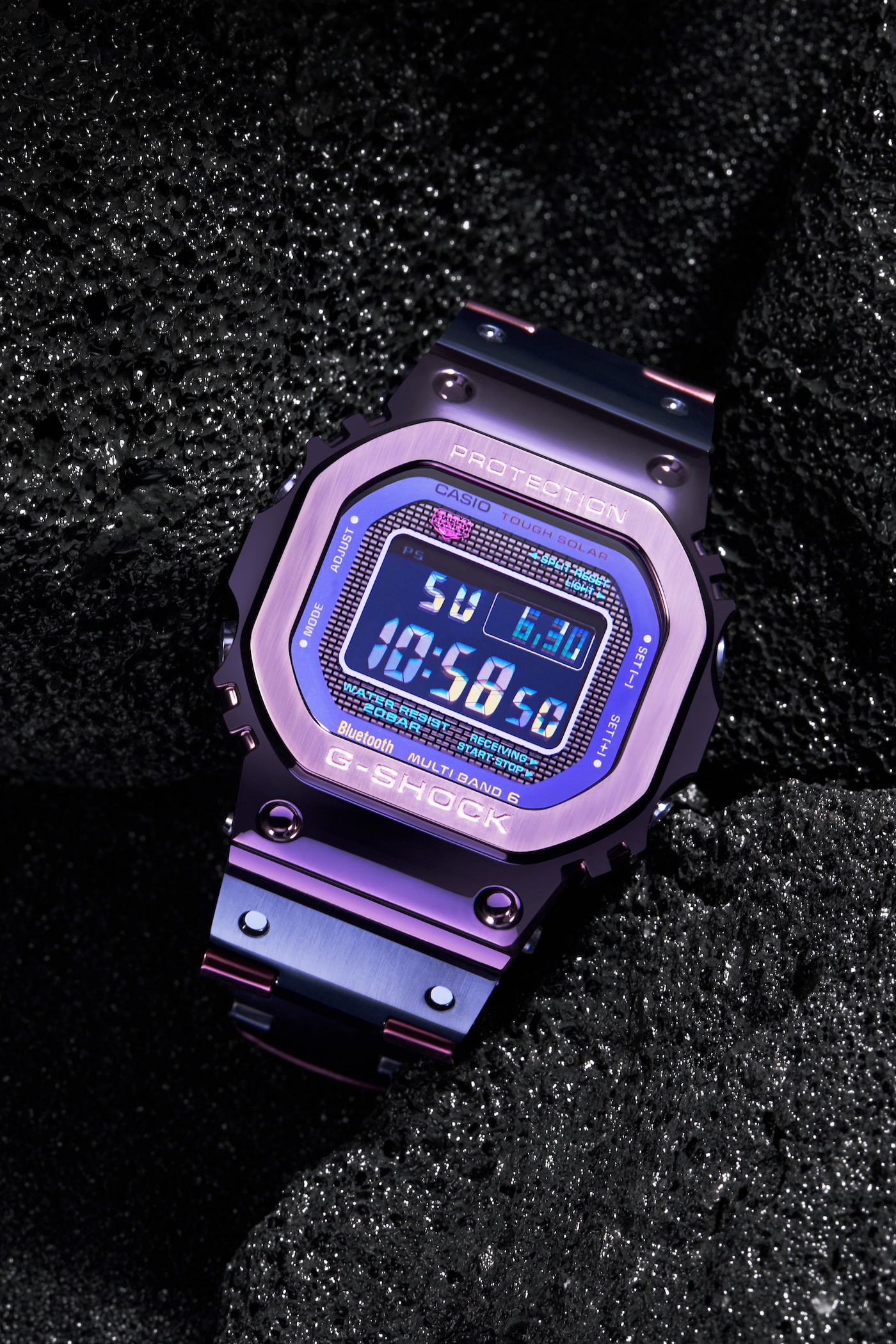 G-SHOCK 发布全新 GMW-B5000「东京暮色」腕表