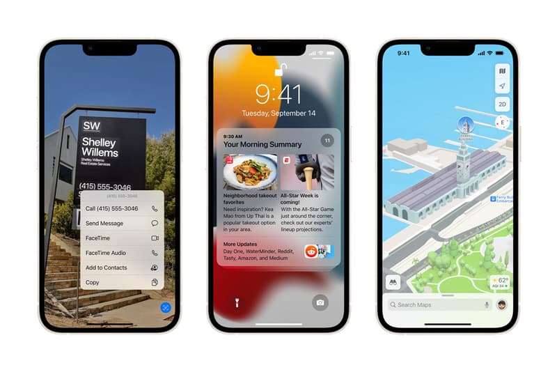 Apple 最新作業系統 iOS 15 正式開放更新