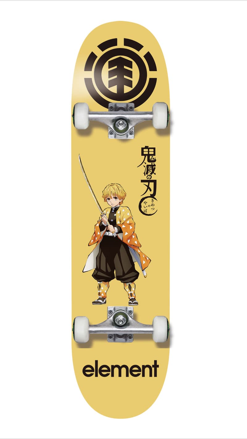 Element Skateboards x《鬼灭之刃》最新联乘滑板系列正式登场