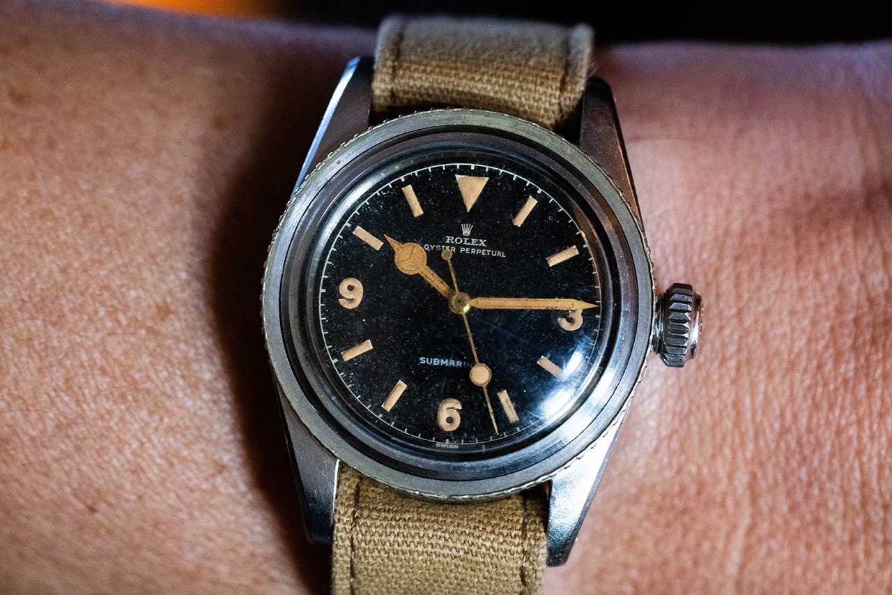 極早期 1954 Rolex Submariner Ref. 6200 腕錶現正展開拍賣