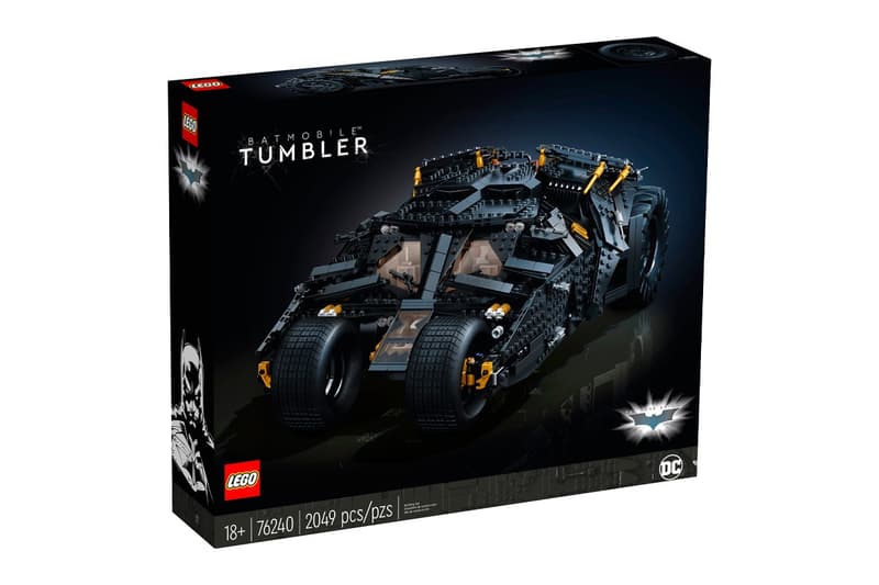 LEGO 推出《Batman》Tumbler 蝙蝠車積木模型套裝