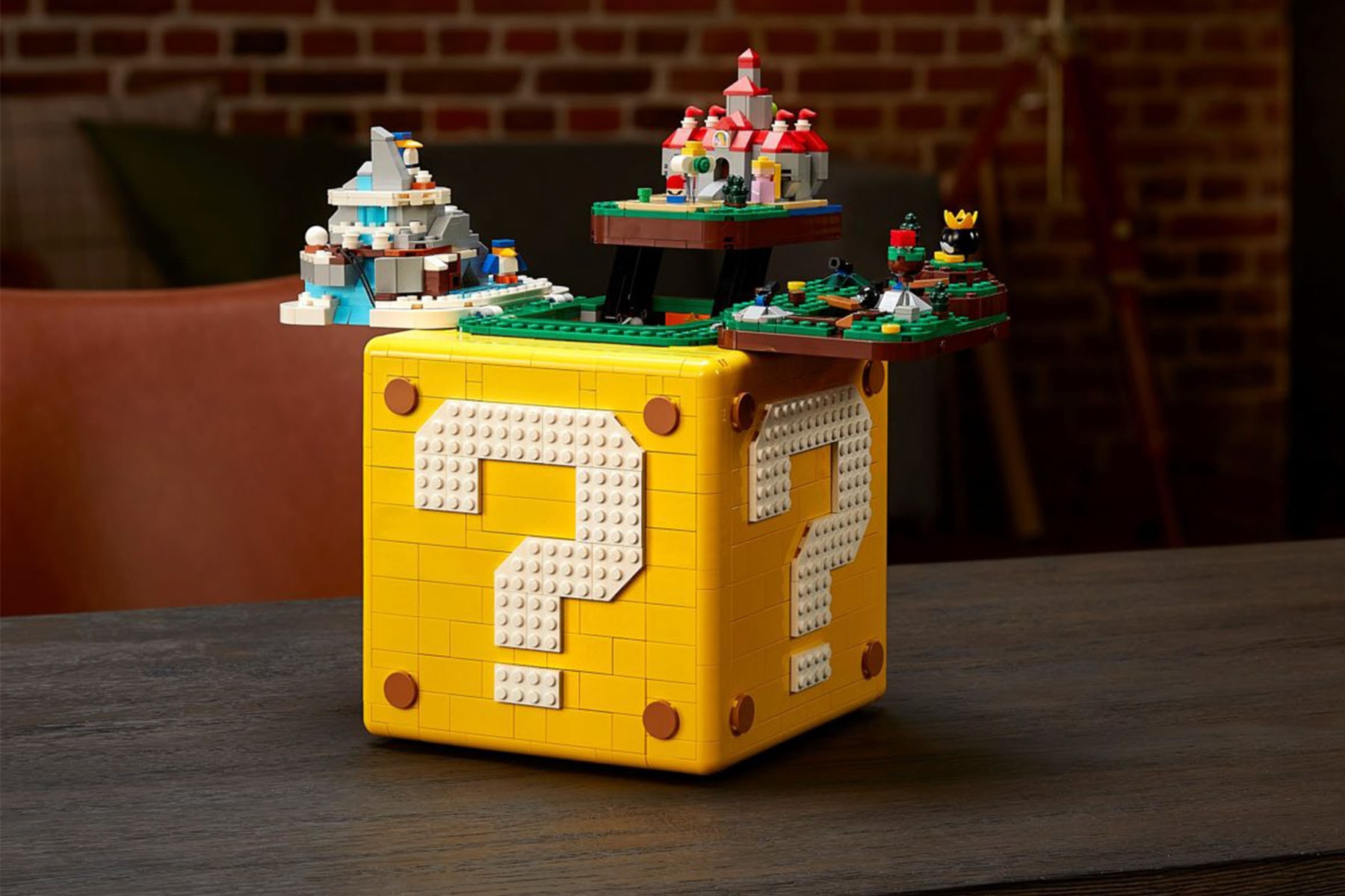 LEGO 携手 Nintendo 打造《Super Mario 64》「问号方块」积木盒组