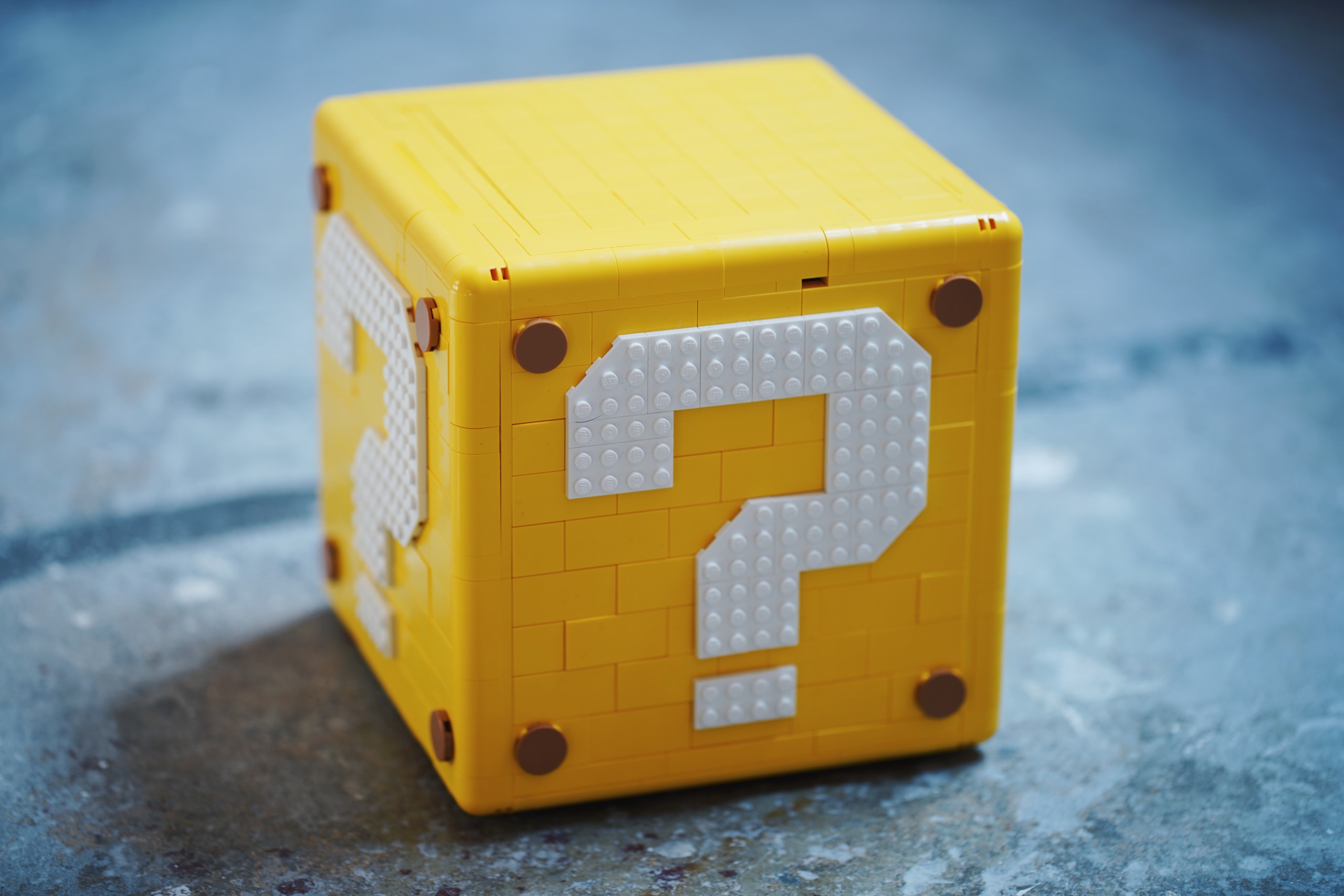 率先近赏 LEGO 《Super Mario 64》「问号砖块」积木盒组
