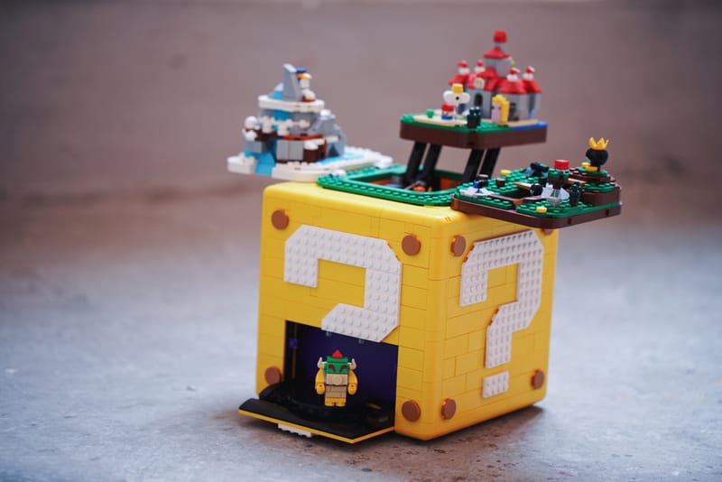率先近赏 LEGO 《Super Mario 64》「问号砖块」积木盒组