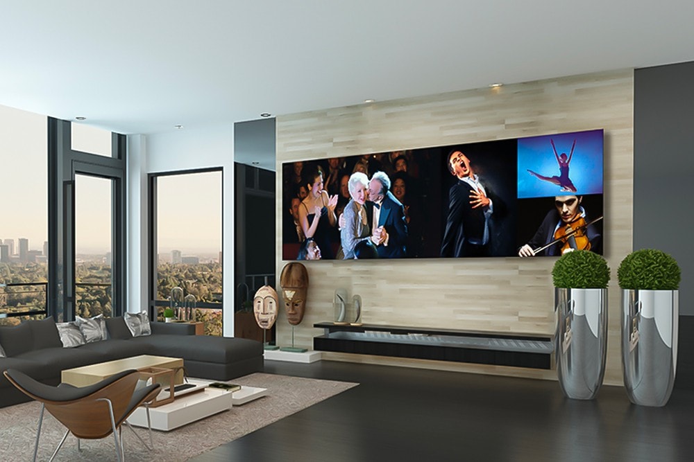 LG 推出 8K 超高畫質 325 英吋巨型家庭劇院螢幕
