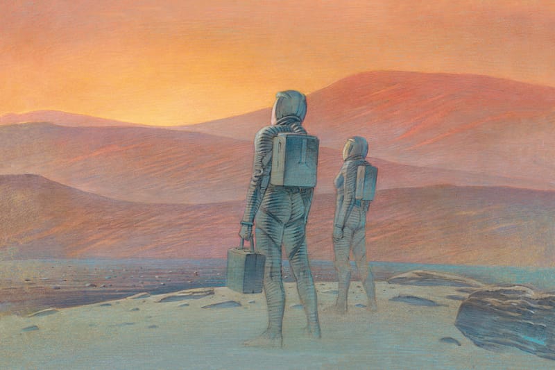 Louis Vuitton 最新插畫本《TRAVEL BOOK MARS》正式發佈