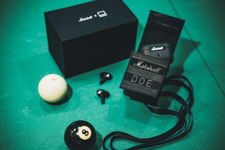 Marshall 全新真无线耳机 Motif A.N.C. 现身 DOE 联名派对