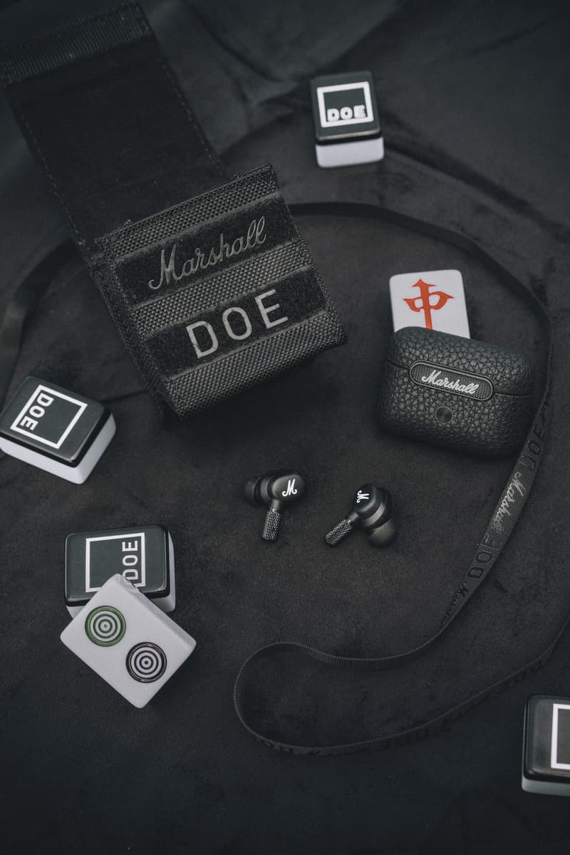 Marshall 全新真无线耳机 Motif A.N.C. 现身 DOE 联名派对