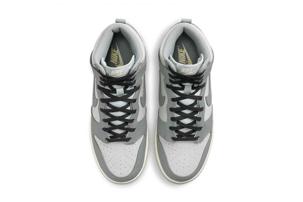 Nike Dunk High 最新配色「Grey」率先曝光