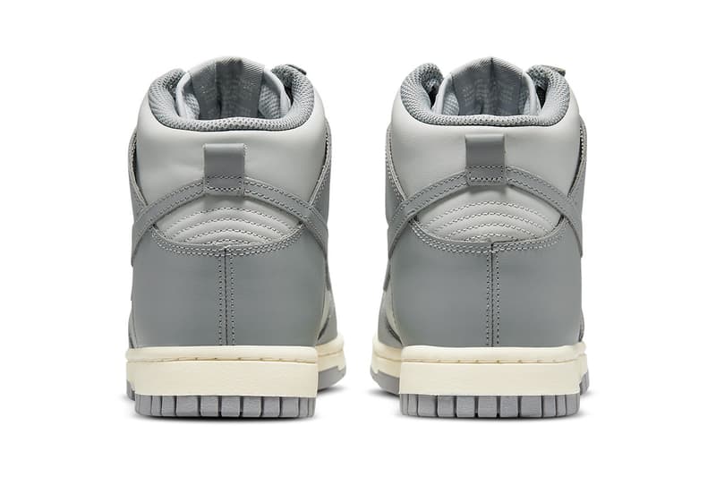 Nike Dunk High 最新配色「Grey」率先曝光