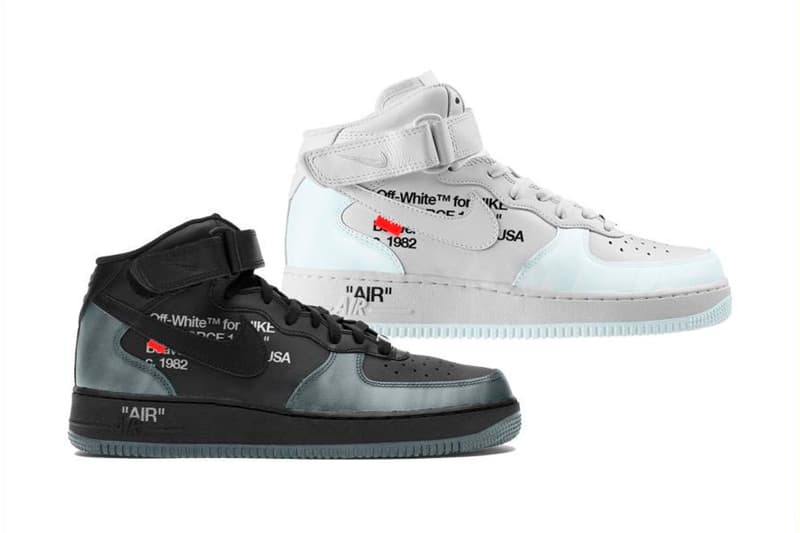 Off-White™ x Nike Air Force 1 Mid 最新聯乘鞋款疑似曝光