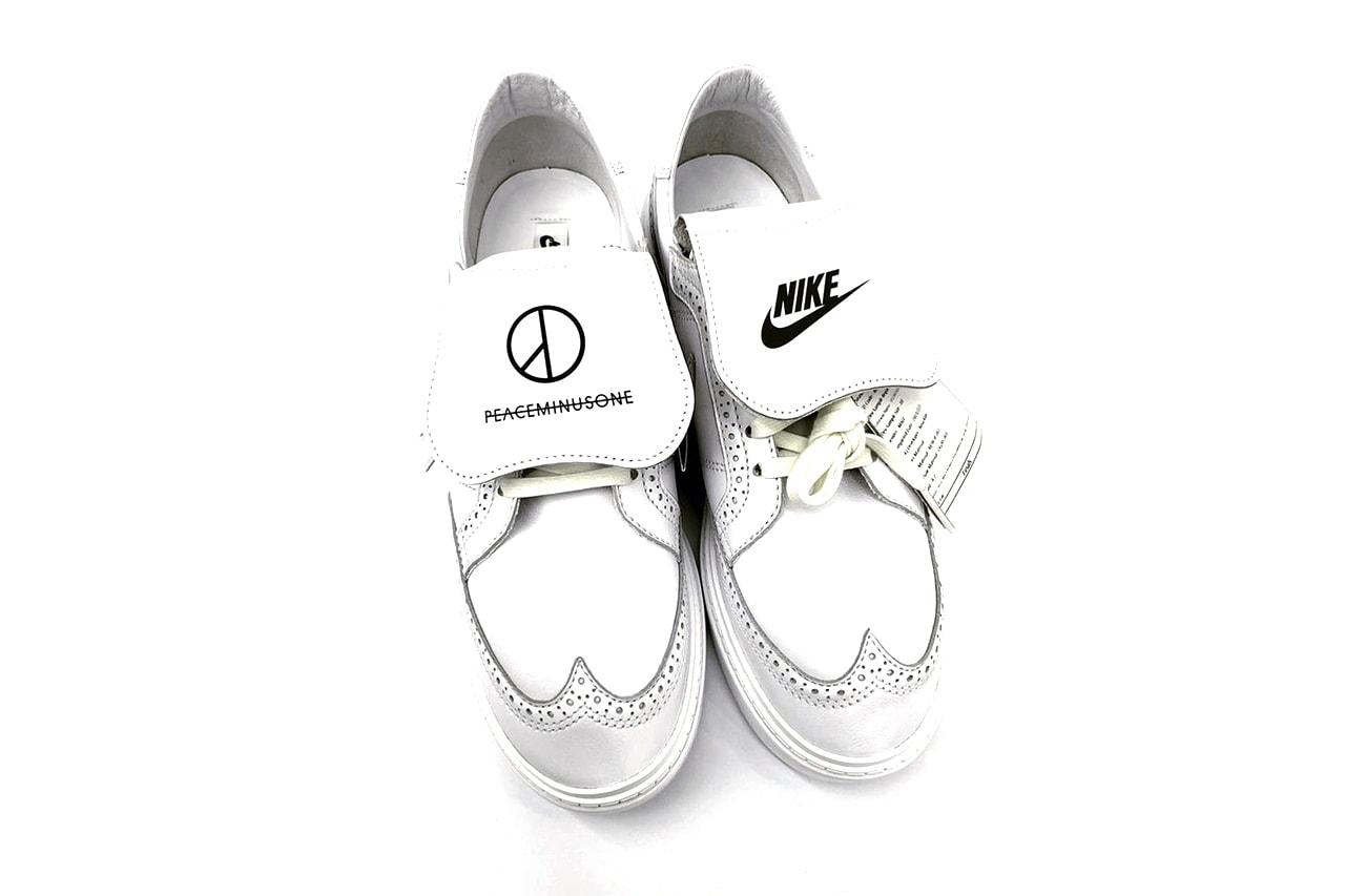 率先预览 PEACEMINUSONE x Nike Kwondo 1 全新联乘鞋款