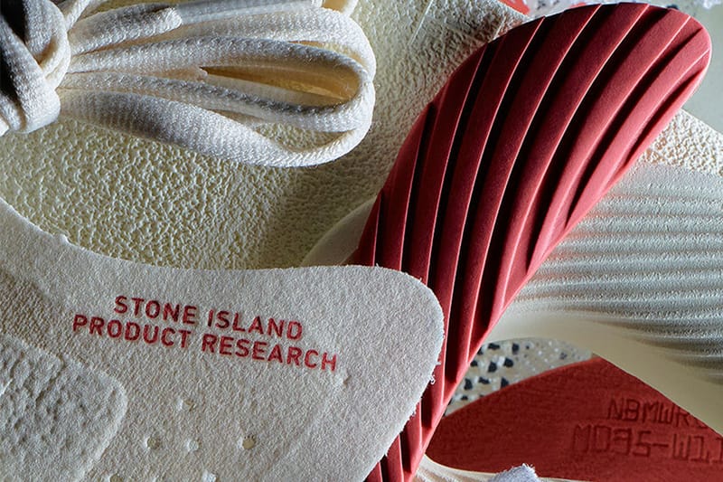 Stone Island x New Balance 聯名鞋款實體部件率先曝光