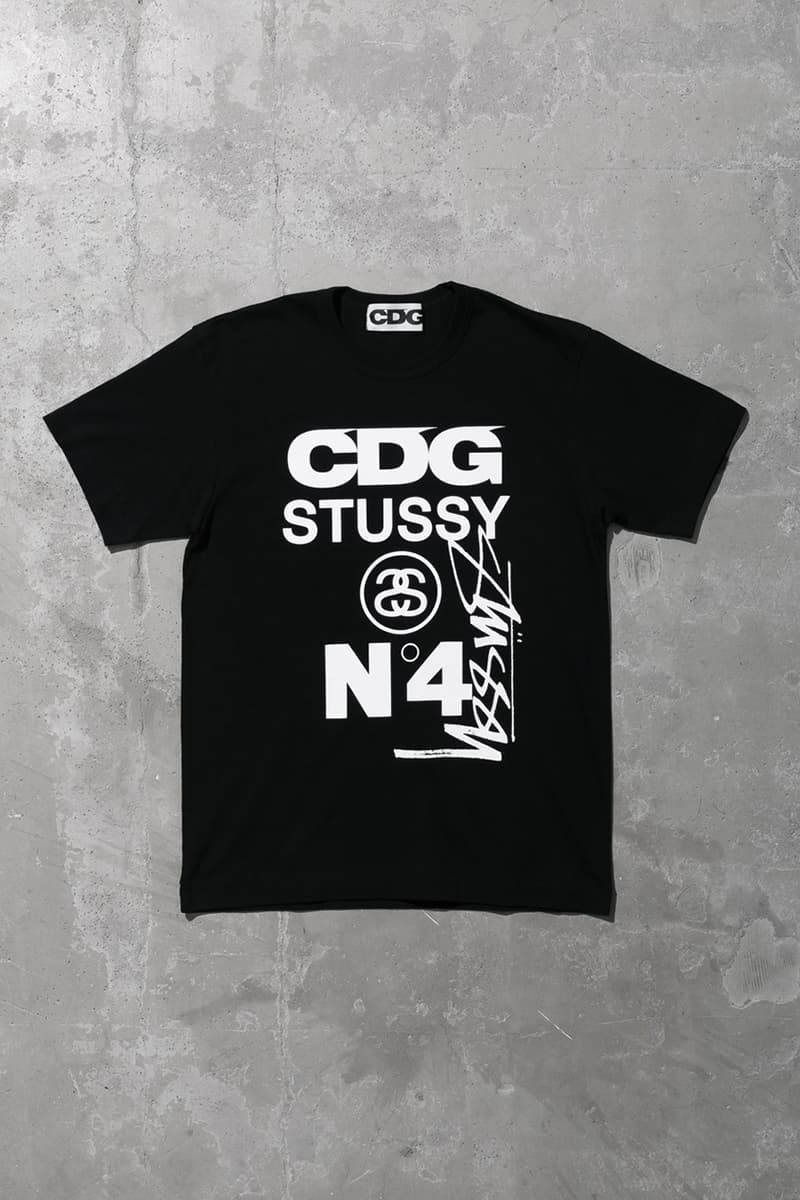 Stüssy 再度攜手 COMME des GARÇONS 打造全新聯乘系列