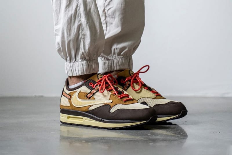 Travis Scott x Nike Air Max 1「Baroque Brown」上腳圖輯近賞