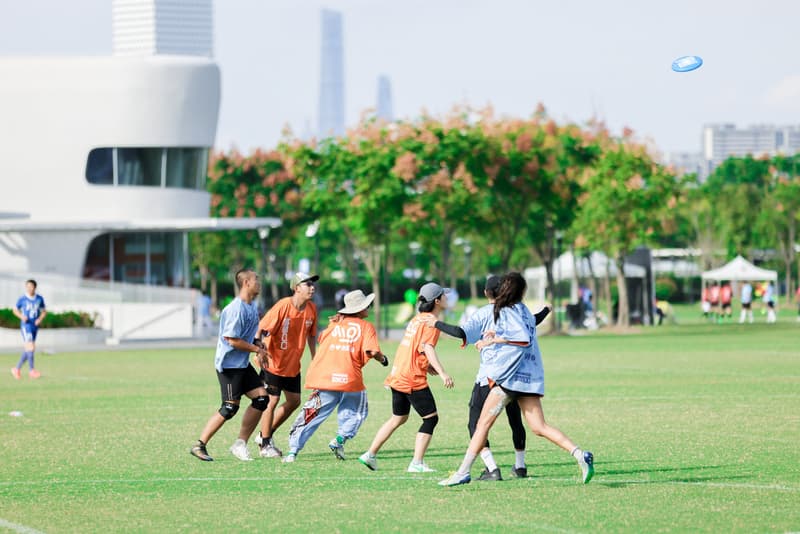 TX 淮海携手 WML 举办「飞盘跟风局」