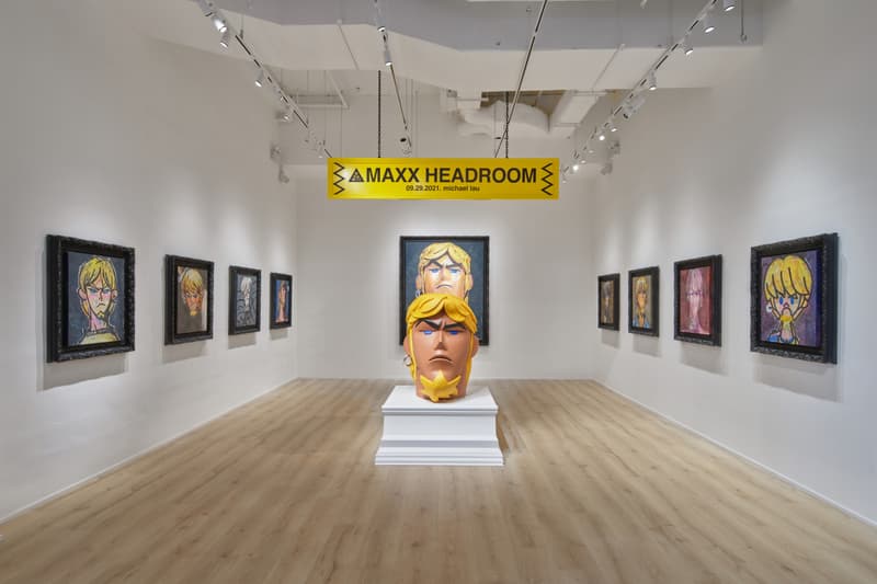 走进 Michael Lau 全新个展「MAXX HEADROOM」@ Woaw Gallery