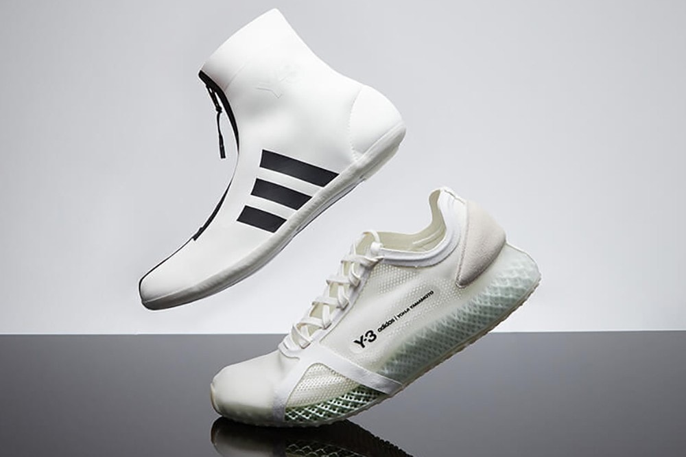 adidas Y-3 Runner 4D IOW 推出全新白色版本配色