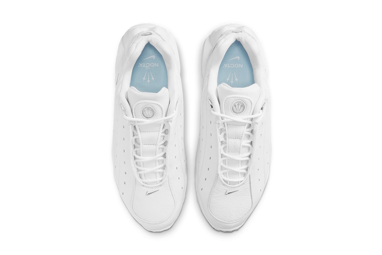 NOCTA x Nike Hot Step Air Terra 最新聯名白色鞋款官方圖輯曝光
