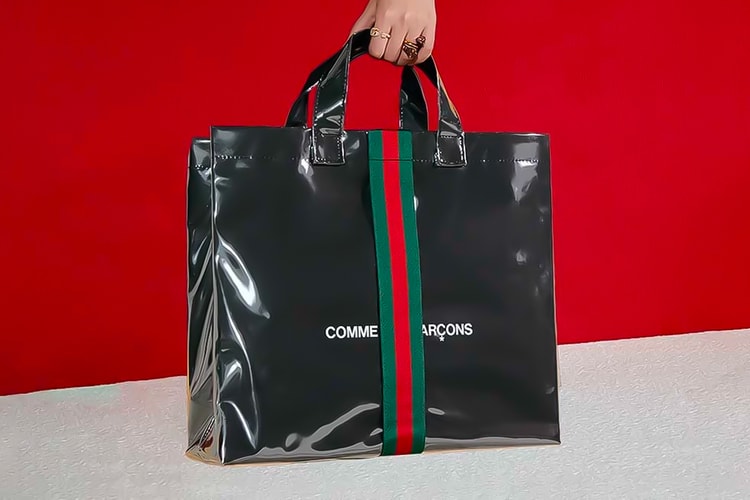 Gucci x COMME des GARÇONS 最新聯乘限量 Tote Bag 正式登場